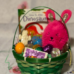 Easter Basket - How to Draw Dinosaurs - Pink Bunny