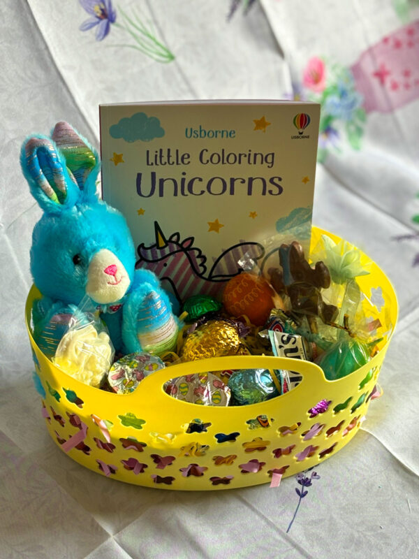 Easter Basket - Little Coloring Unicorns